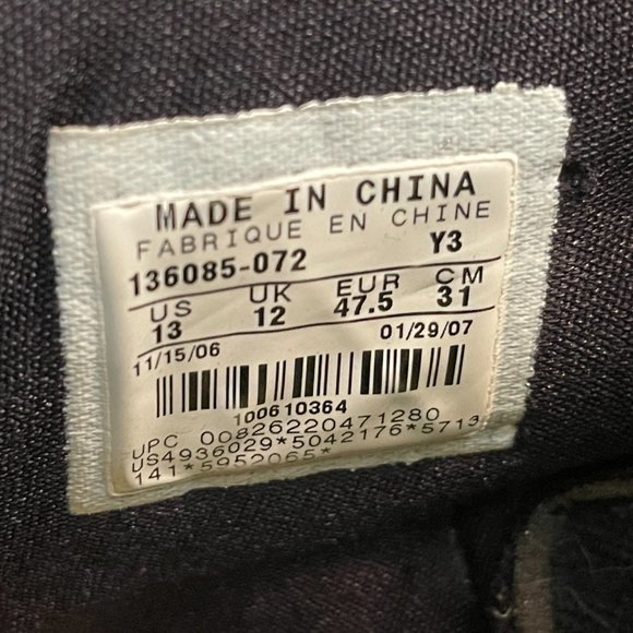 Nike Air Jordan High Custom WU Size 13 Mens Shoes - Picture 8 of 9